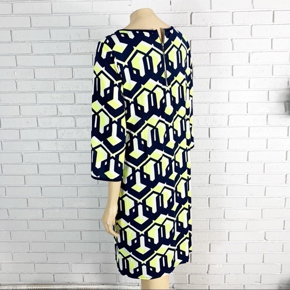 Laundry by Shelli Segal Geometric Shift Dress - Picture 5 of 8